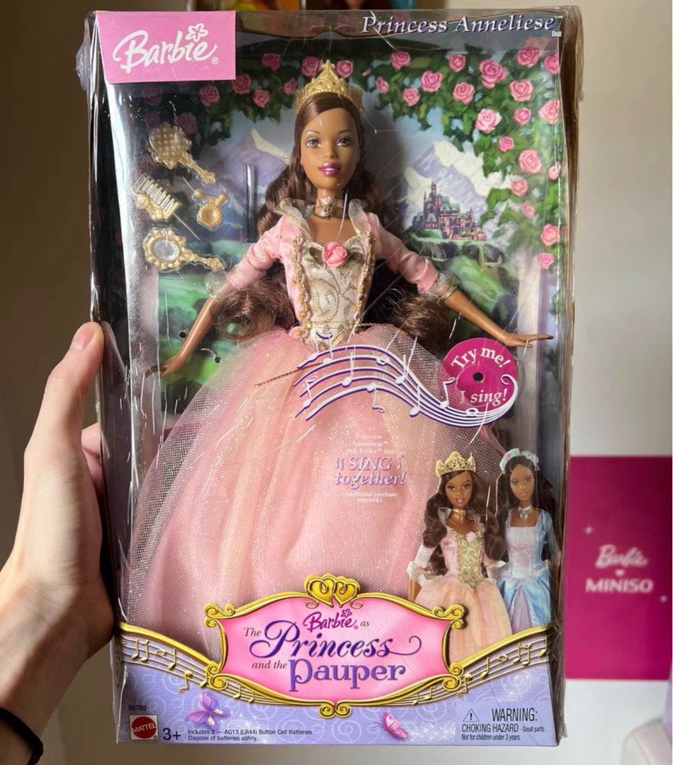 Barbie anneliese doll top