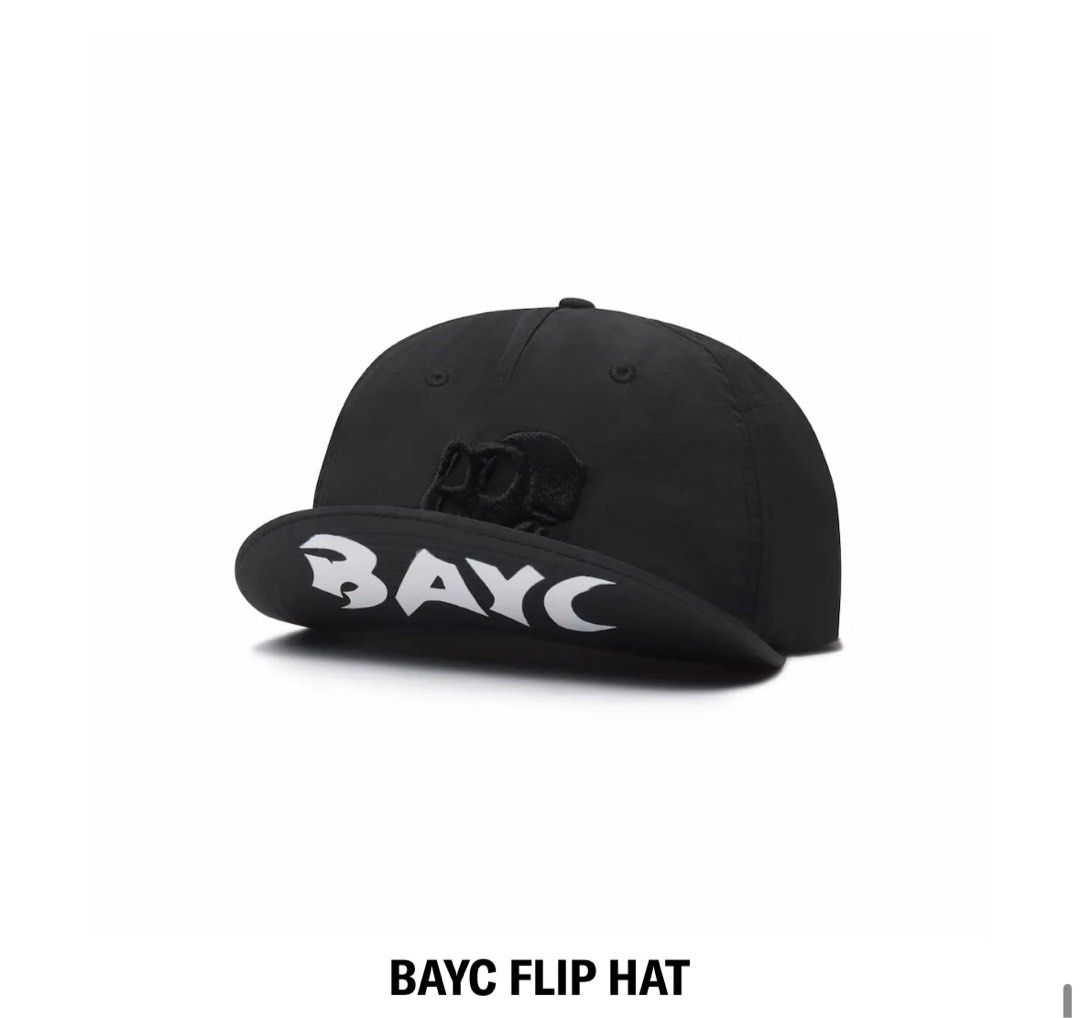 BAYC Flip Brim Cap Men s Fashion Watches Accessories Caps Hats on Carousell