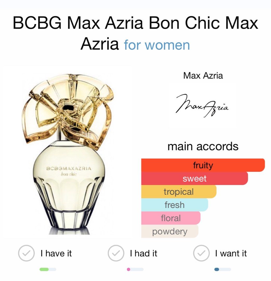 Perfume bcbgmaxazria bon chic best sale