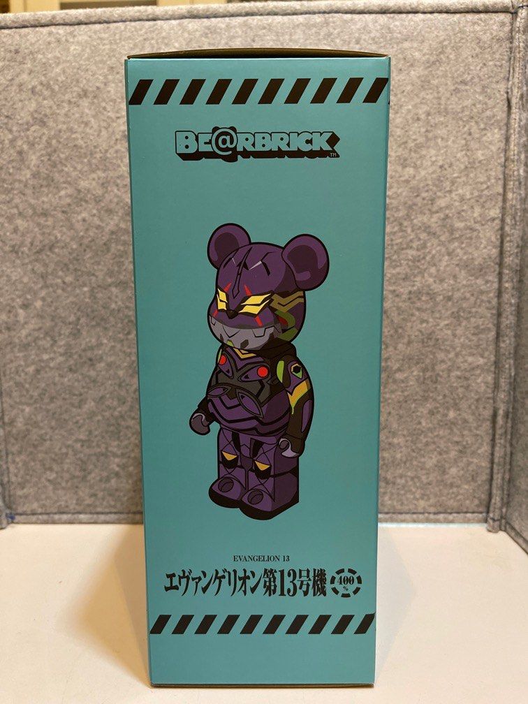 Be@rbrick 400% EVA 第13号機初版年份2014（只開盒檢查、未企過）日本