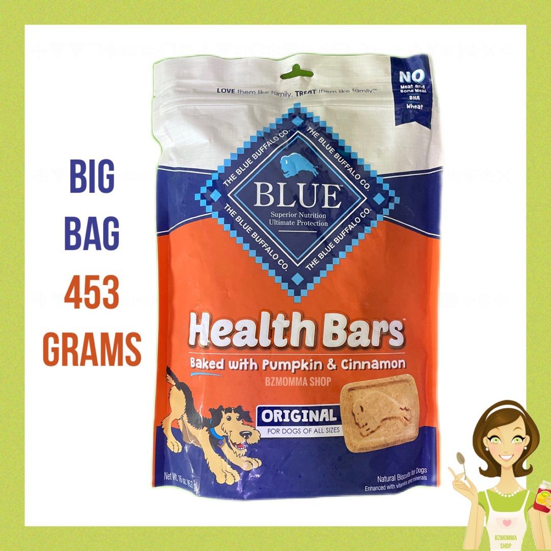 Blue buffalo health bars pumpkin discount