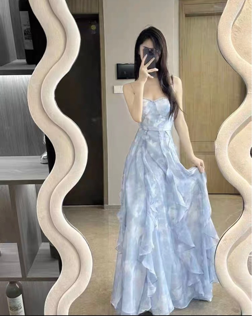 One piece evening gown sales