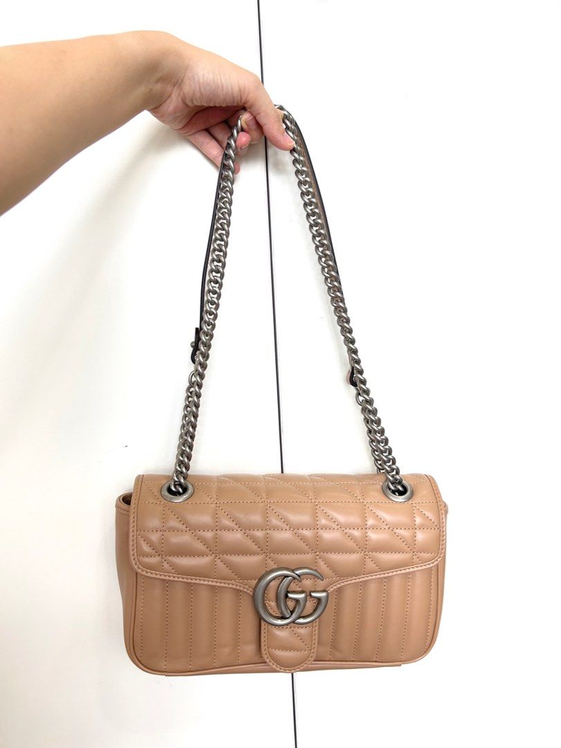 Gucci marmont small nude sales