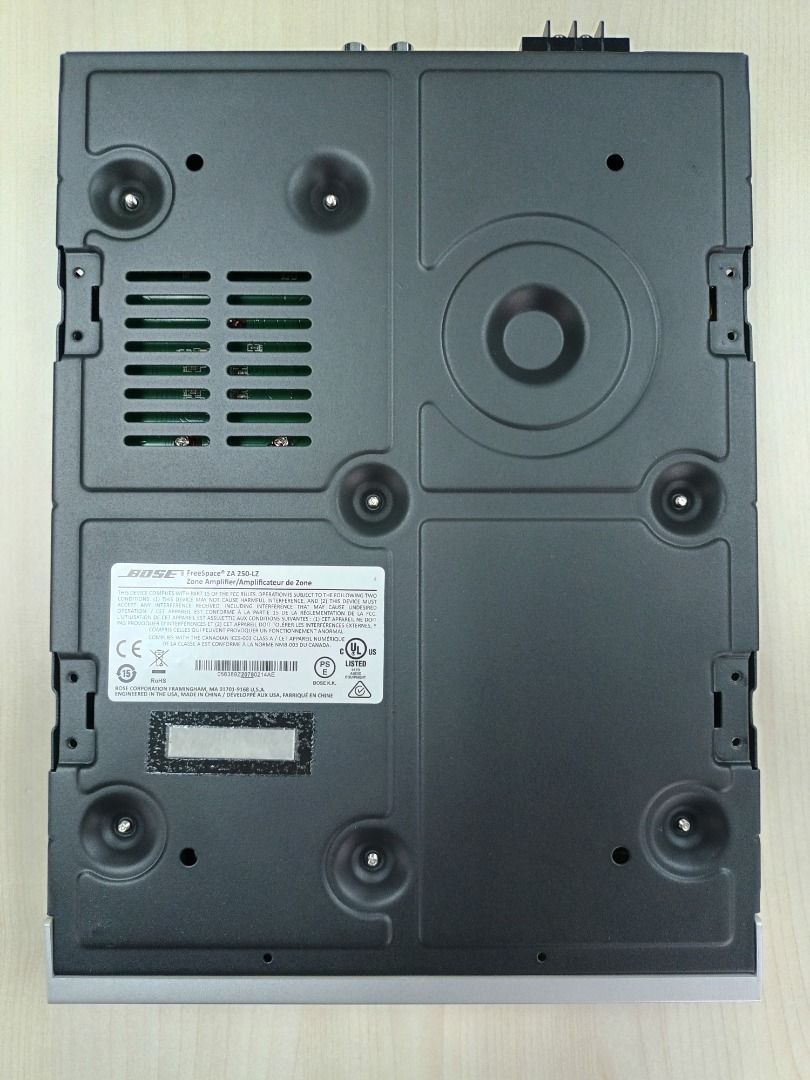 BOSE ZA 250-LZ zone amplifier 區域功率擴大機, 音響器材, 其他音響