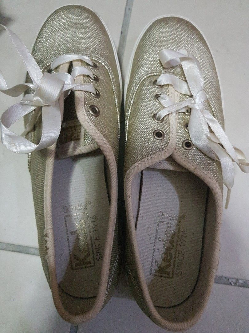 Gold keds clearance shoes