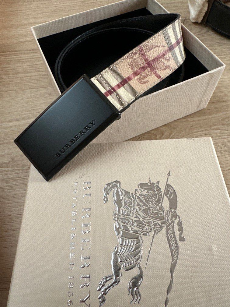 Size 85 burberry belt online