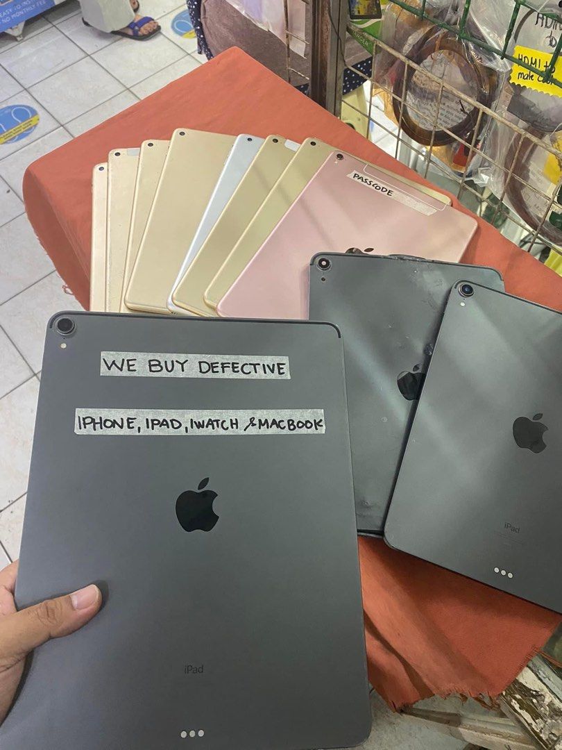 Buying defective ipad iphone macbook (Category: iPad) located in Paranaque City. Submitted by louise240817 (Listing ID 1264612608, Image 1). Description: Buying ako ng mga sirang unit like ipad iphone macbook imac Touch problem Icloud locked,passcode lock, disabled Software problem No power Lcd problem Etc. kahit mga rush unit na gusto ng instant cash Iphone 7- 15 pro max Ipad mini 4 5 6 7 Ipad 5 6 7 8 9 10 gen All ipad pro Macbook 2014 and up pr