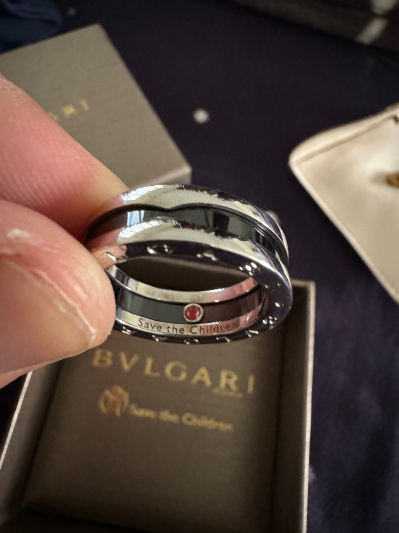 Bvlgari silver rings collection online