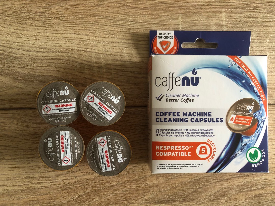 Caffenu coffee machine cleaning capsules (4 capsules) from Log On, 傢俬