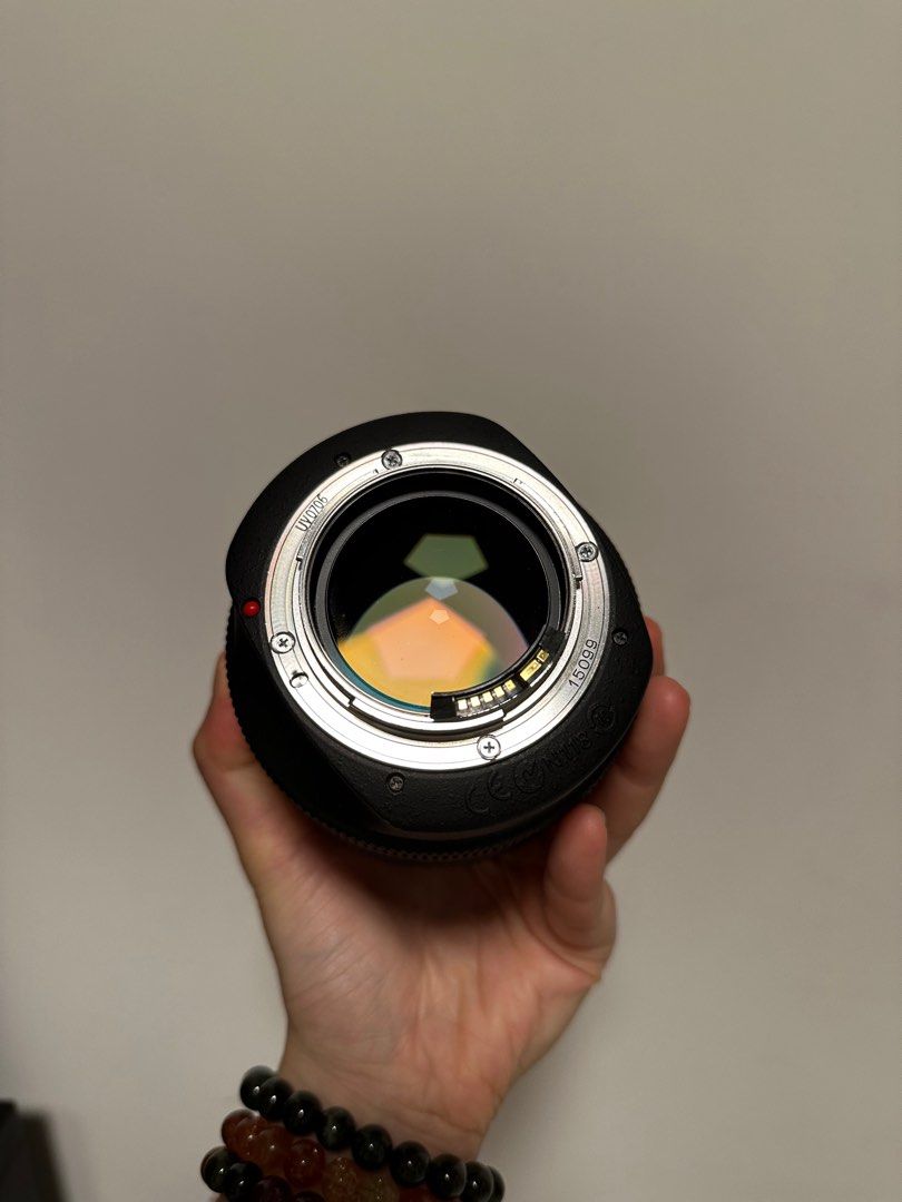 Canon EF 85mm F1.2 L ii USM 2代鏡頭連濾鏡, 攝影器材, 鏡頭及裝備