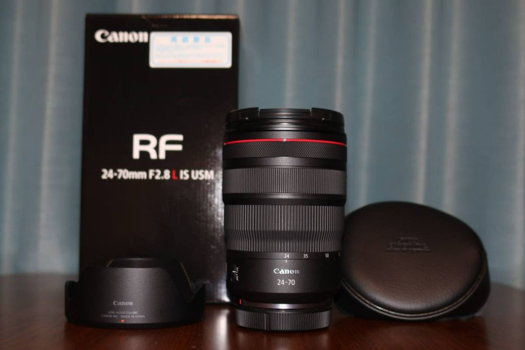 Canon RF24-70mm F2.8 L IS USM 美品, 攝影器材, 鏡頭及裝備- Carousell