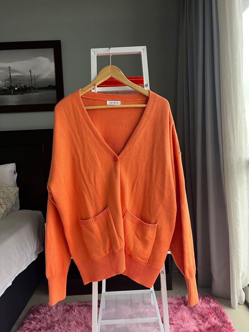 Orange clearance colour sweater