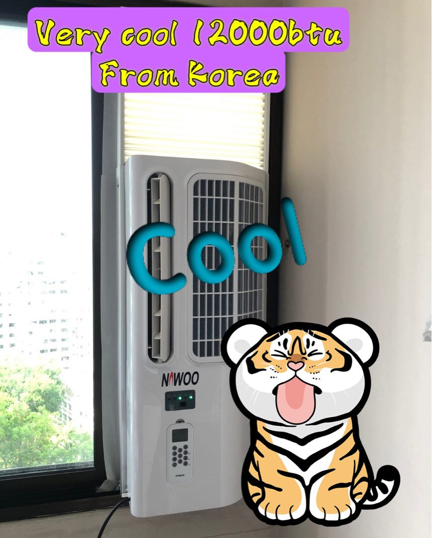 CASEMENT WINDOW AIRCON, TV & Home Appliances, Air Conditioners