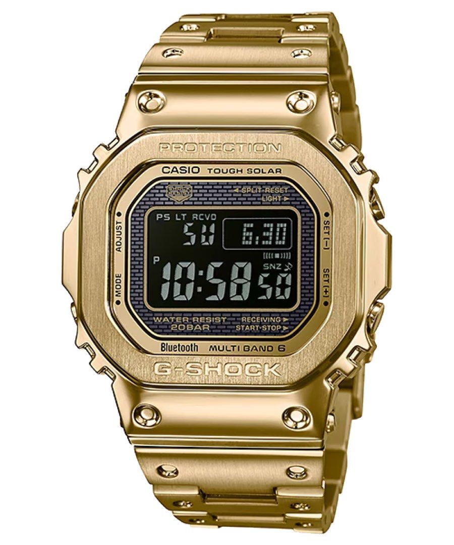 Gold casio cheap watch price