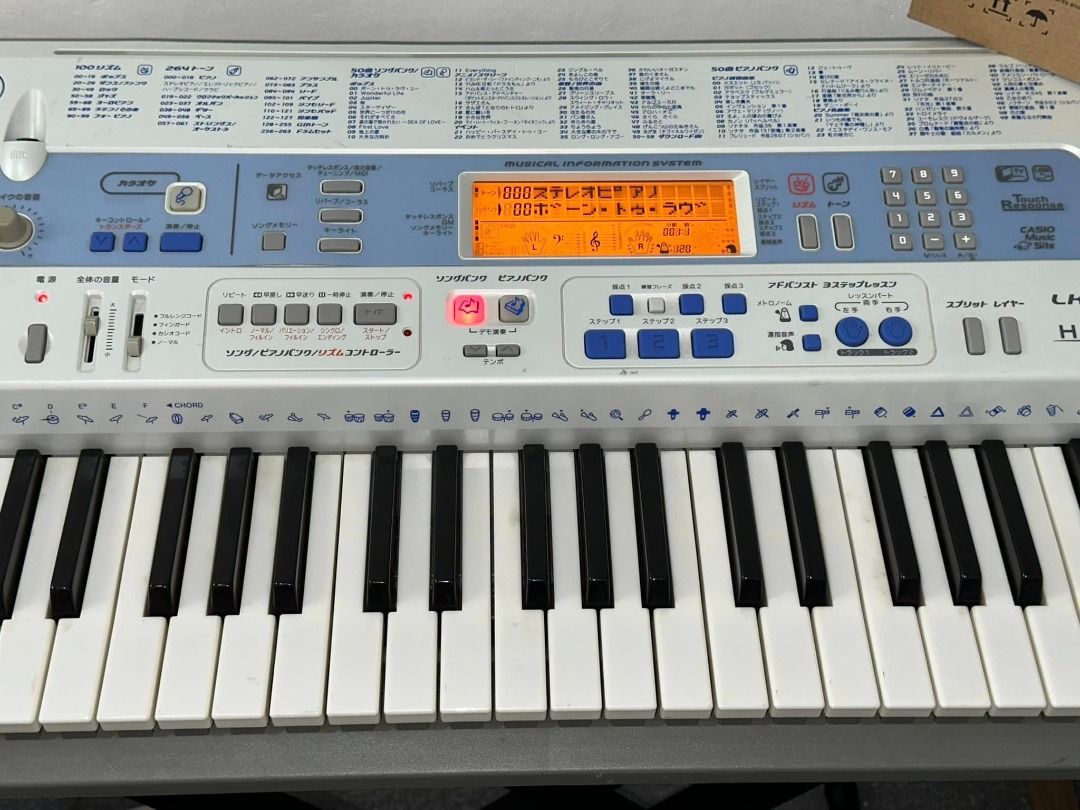 Casio LK 180TV 61 Keys Touch Response Piano Keyboard