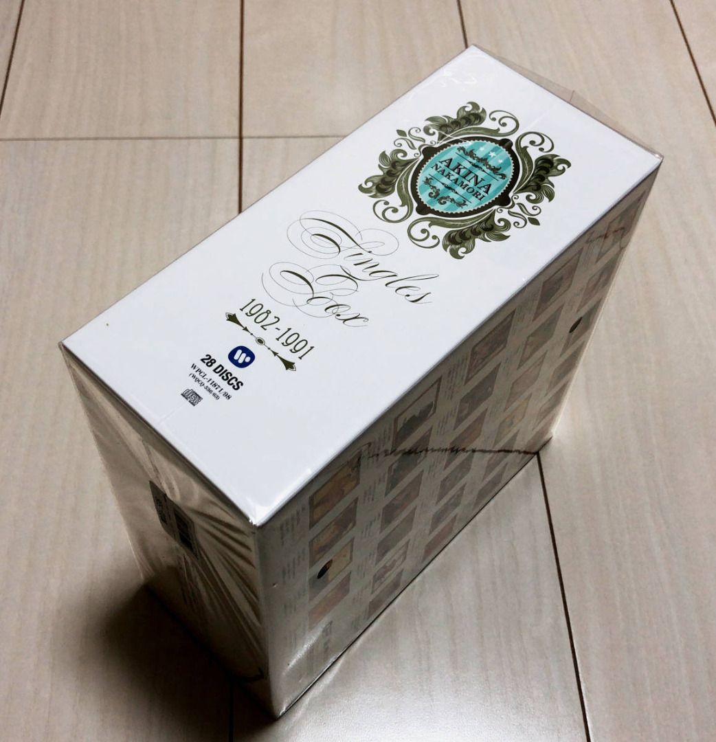 BCDJ 中森明菜-AKINA Singles Box 1982-1991 全新未拆28CDs 限量絕版包