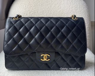 Brand New June 2023 - Chanel Medium Classic Flap - Black Caviar GHW,  Luxury, Bags & Wallets on Carousell