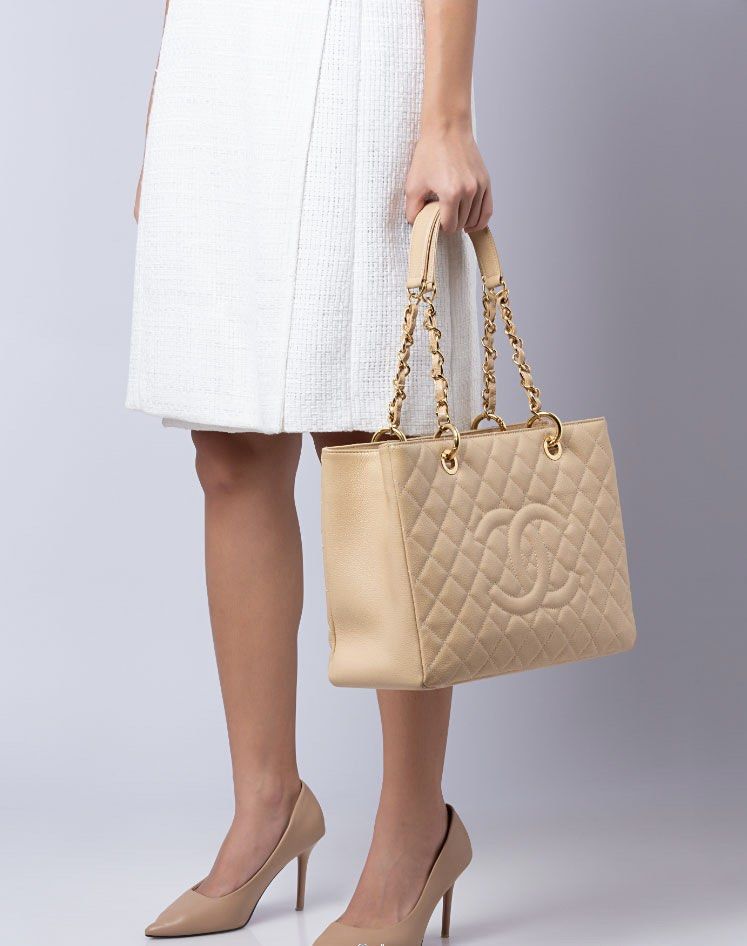 Chanel gst clearance beige