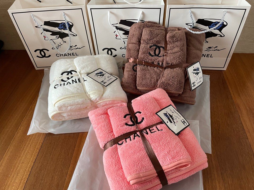 Chanel Towels 2pcs Set