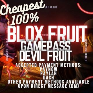100% [Fast Delivery] [Blox Fruits] Lv2450