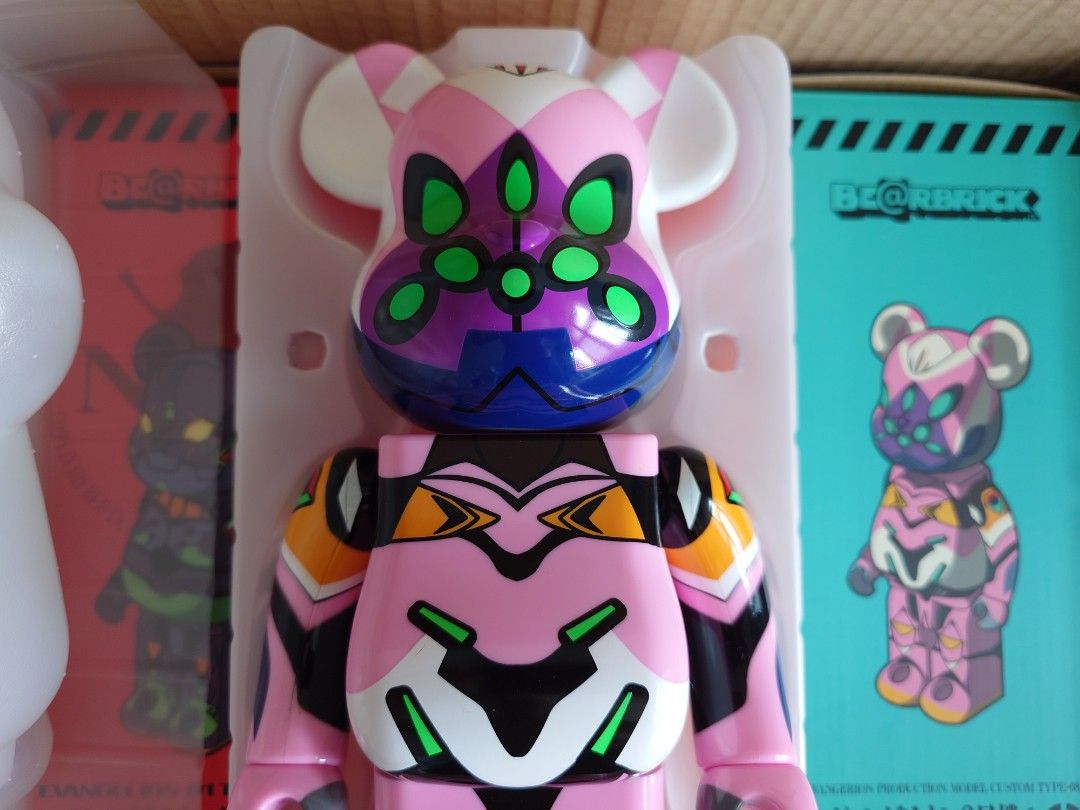 只開check Bearbrick 400% 8號機Medicom EVA 08 Evangelion 新世紀福音 