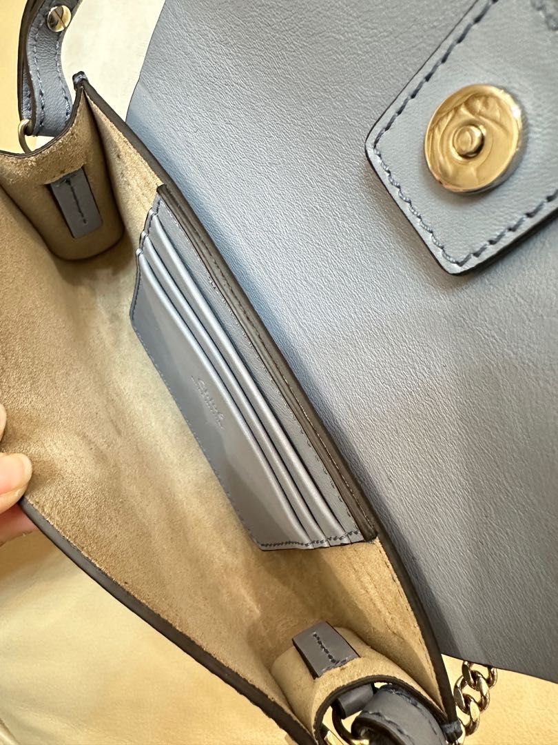 Faye mini leather wallet bag hot sale