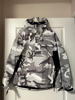 :CHOCOOLATE BLK-DEPT Camouflage Rain Jacket