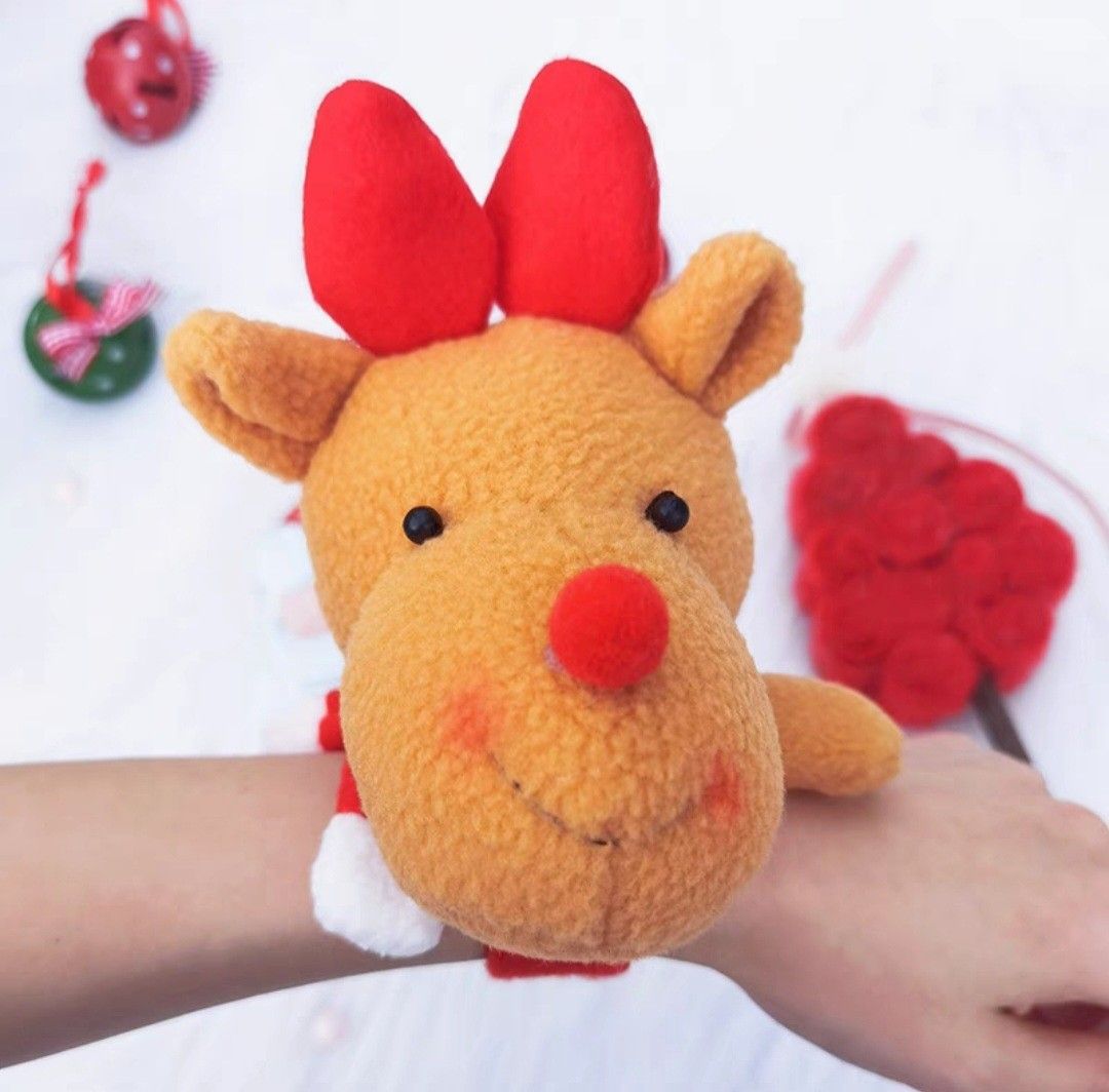Christmas Slap Wristband Bracelet Women s Fashion Jewelry