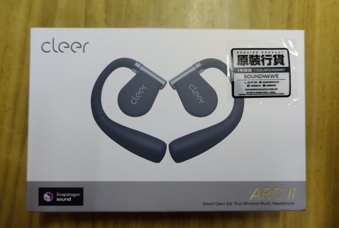 Cleer arc II open ear 真藍牙耳機(音樂版) 香港行貨, 音響器材, 耳機 