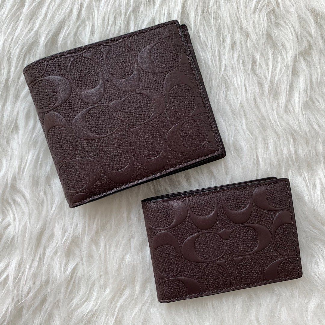 Coach wallet mens sale new arrivals