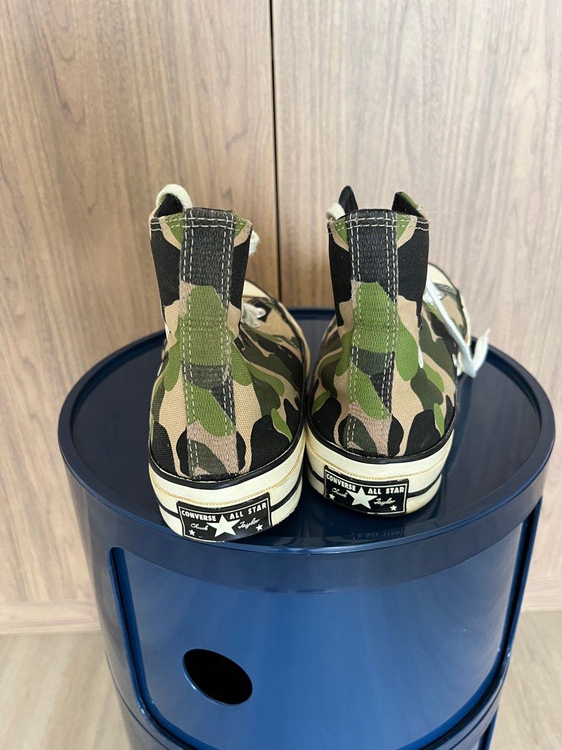 Converse camo chuck 70 Men s Fashion Footwear Sneakers on Carousell