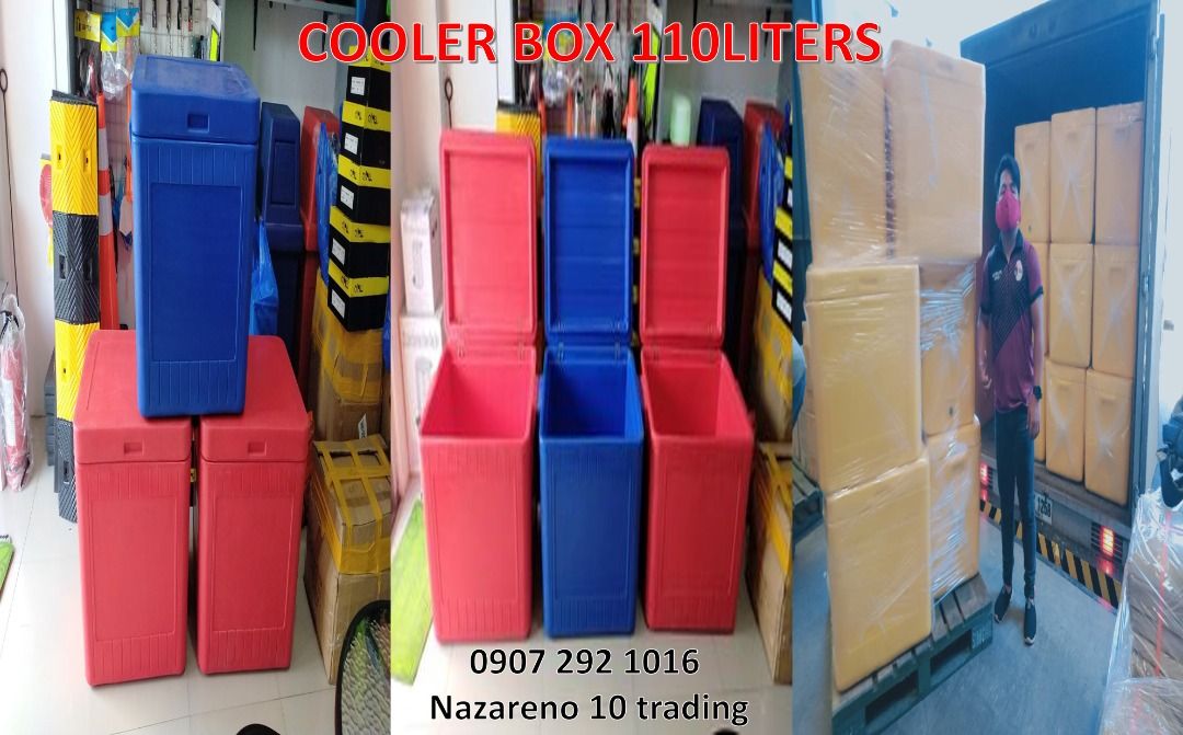 Cooler box 110Liters 803, Furniture & Home Living, Home Improvement ...