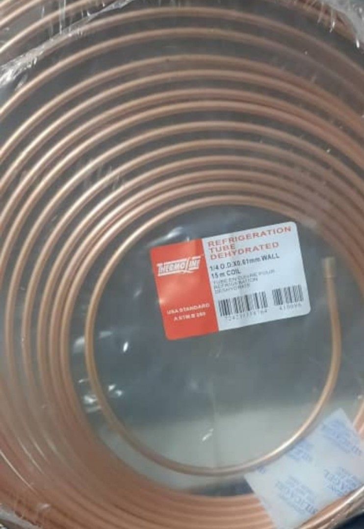 Copper Pipe size 1/4 Aircond, TV & Home Appliances, Air Conditioners & Heating on Carousell