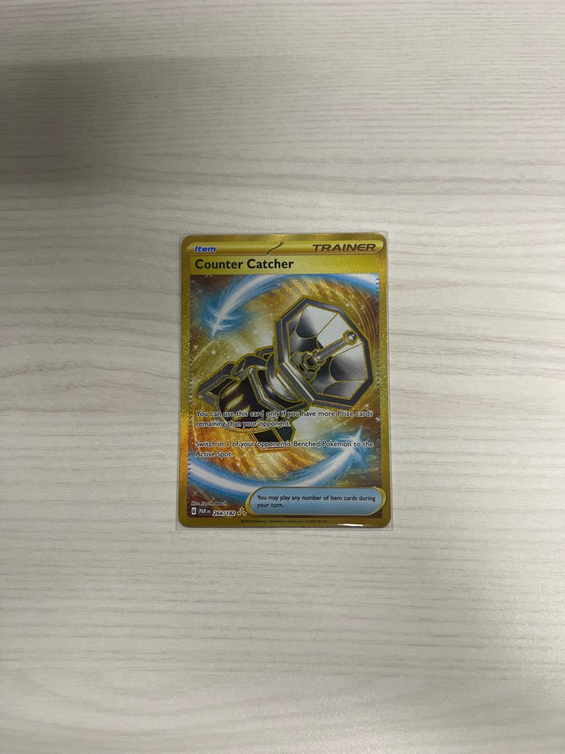 Counter Catcher GR 264 /182 Pokemon TCG Scarlet & Violet Paradox Rift, Hobbies & Toys, Toys
