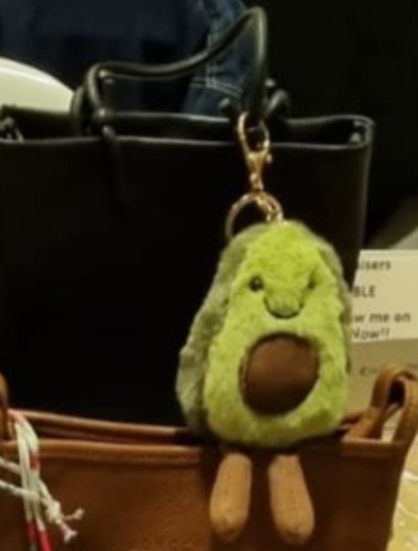 Cute Avocado Bag Charm Key Chain Everything Else on Carousell