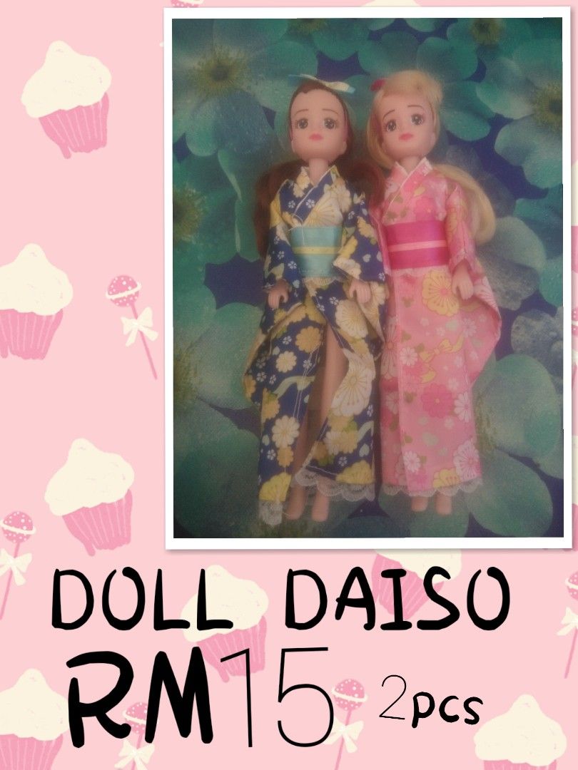 daiso doll, Hobbies & Toys, Toys & Games on Carousell