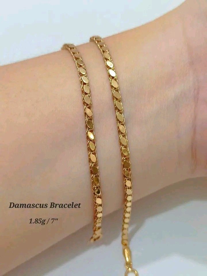 Damascus bracelet saudi gold sale