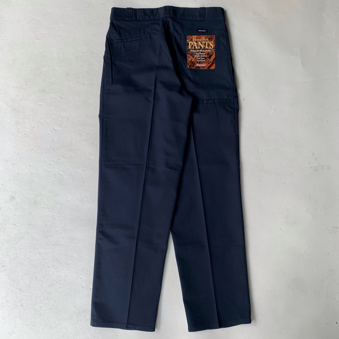 Dickies pleated work pants shop with cell phone pocket