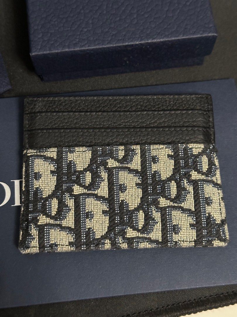 Dior cardholder sales oblique