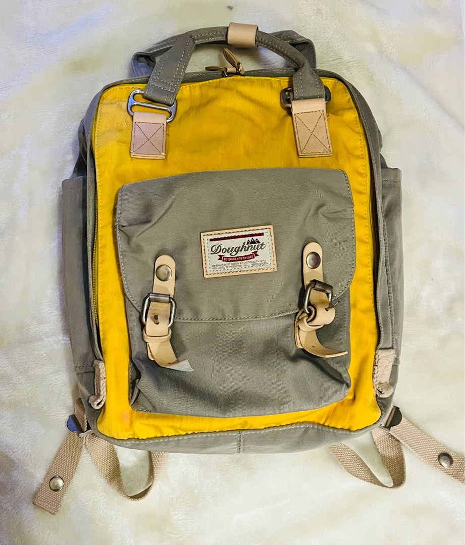 Doughnut backpack fit 14” laptop, Women's Fashion, Bags & Wallets