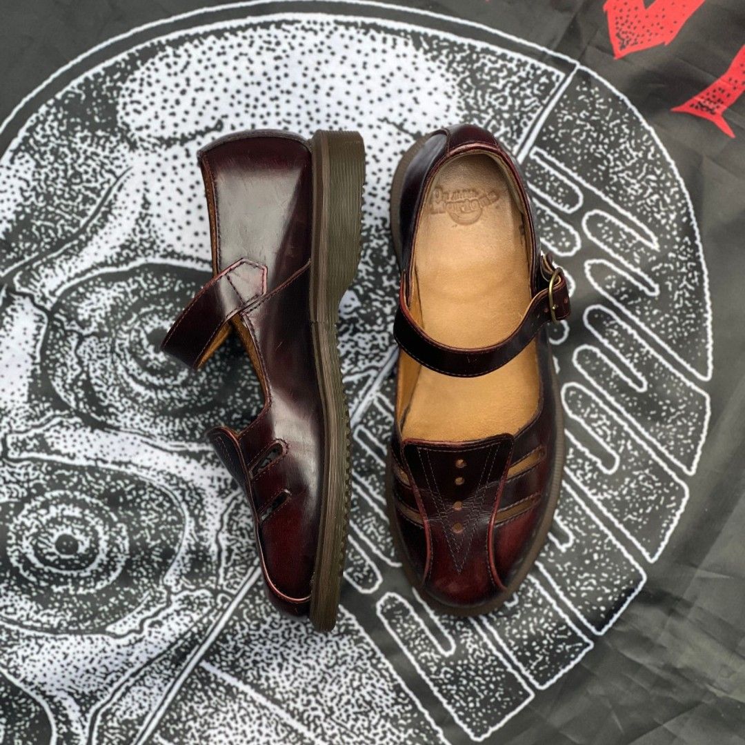Dr martens kensington deandra mary jane flat shoes hotsell