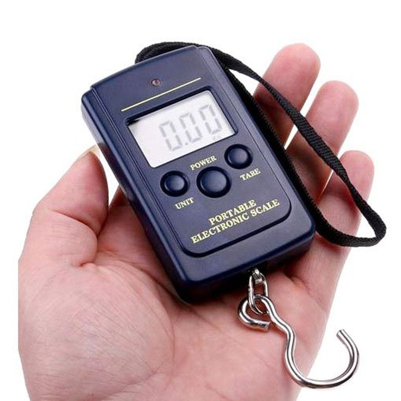 Digital Hanging hook luggage Scale 50Kg /10g electronic balance hand held  scales for a suitcase traveling fishing baggage scale