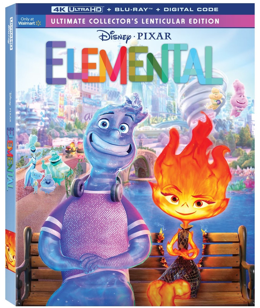 Elemental Walmart Exclusive [4K Ultra HD + Bluray], Hobbies & Toys ...