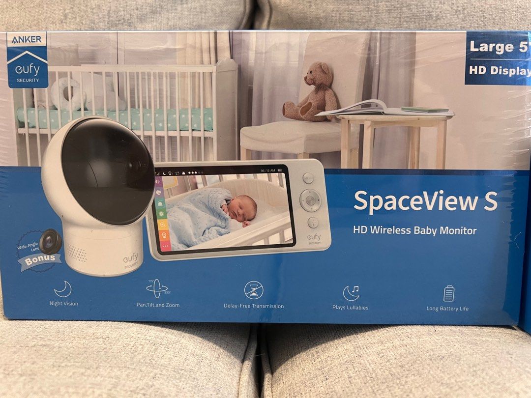Eufy Spaceview S HD Wireless Baby Monitor