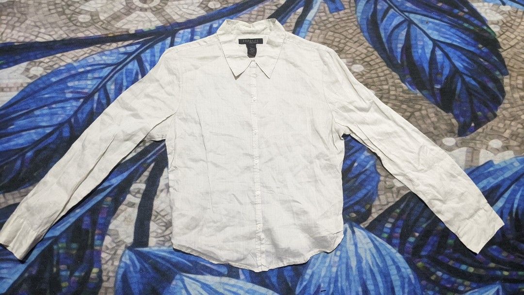 Express 2025 white blouse