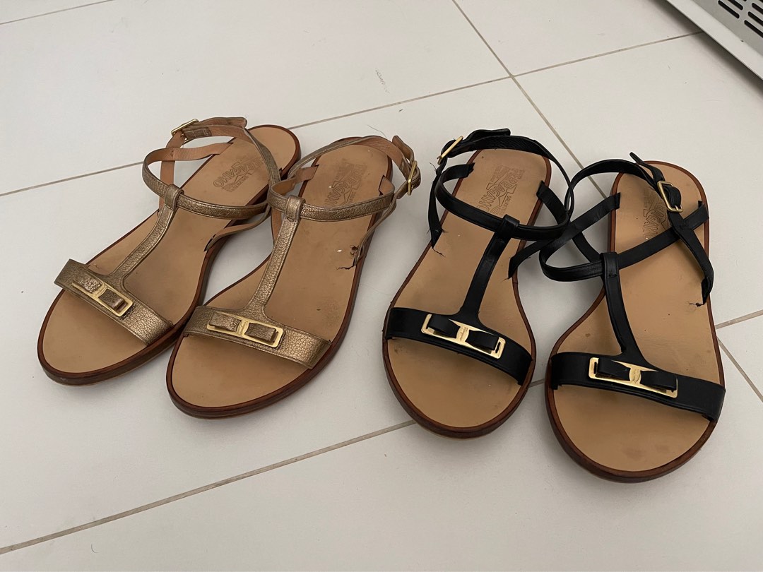 ferragamo red sandals