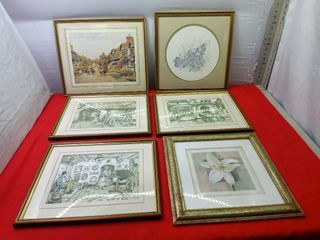 Assorted Vintage 9"x9" to 10"x12" wooden tabletop and wall decor frames from UK 650 each *P94