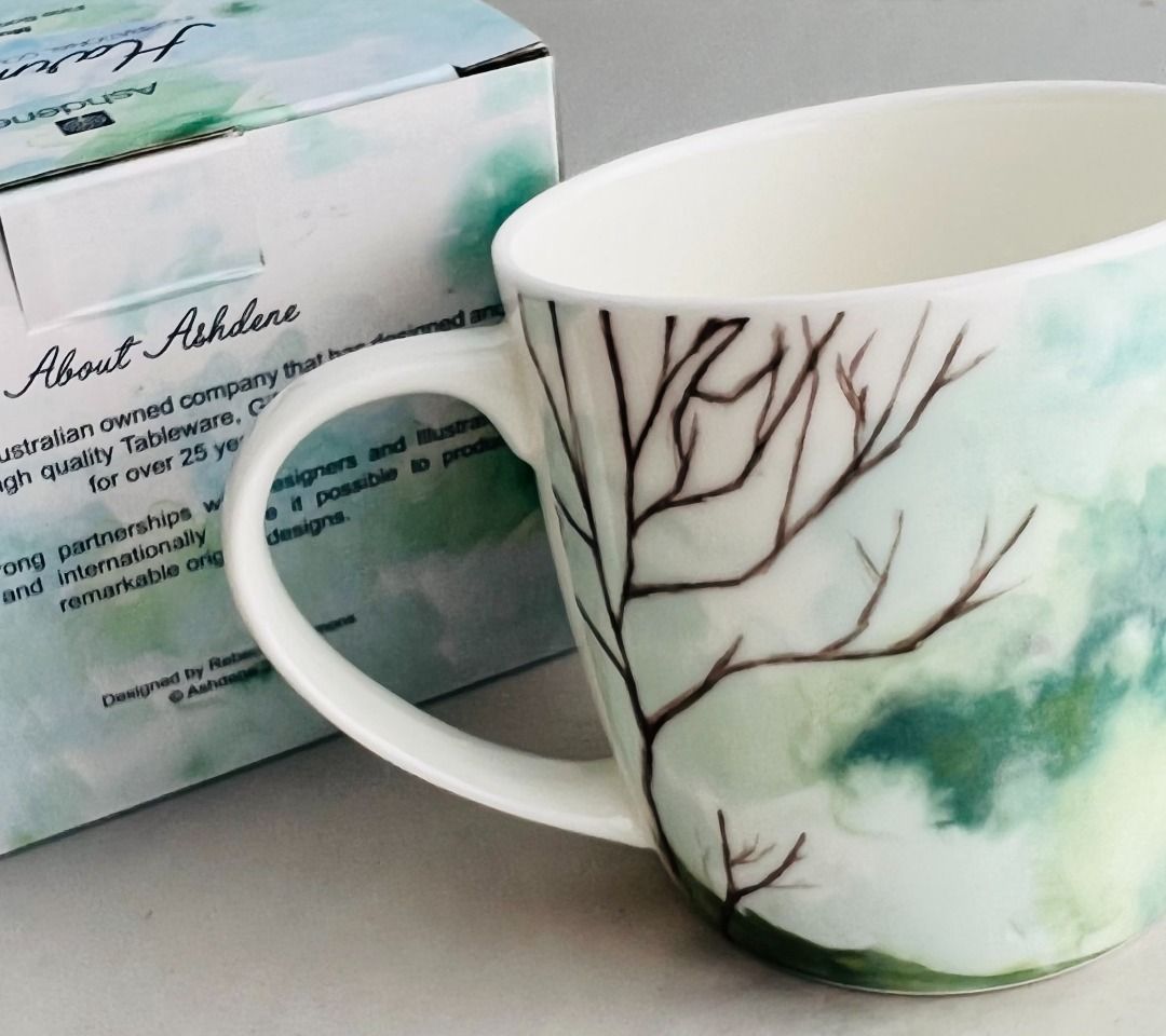 Fine Bone China Mug Coffee Tea by Ashdene Collection