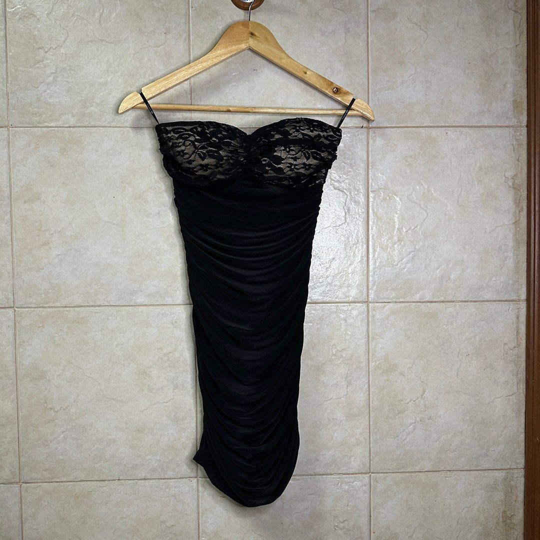 Forever 21 tube black dress LBD Women s Fashion Dresses Sets Dresses on Carousell