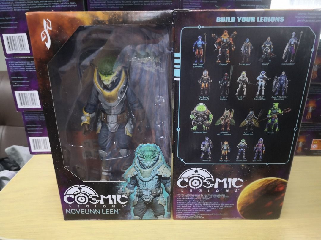 Four Horsemen Cosmic Legions - Noveunn Leen Action Figure